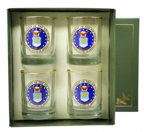 Air Force, Double Old Fashioned, gift boxed - Click Image to Close