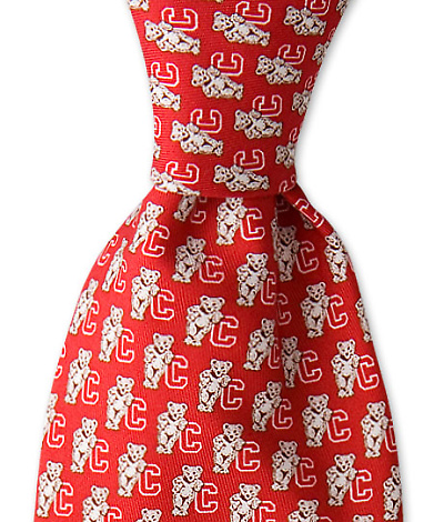 Cornell University Bear Tie