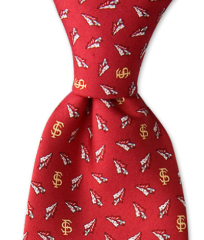Florida State Arrowheads Tie