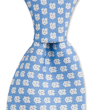 UNC Letters Tie
