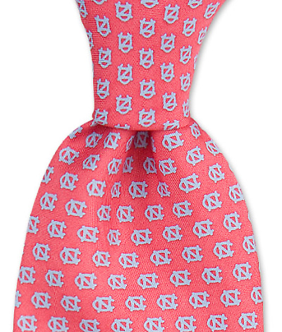 UNC Letters Tie