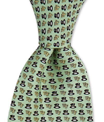 Wake Forest Tops Hats Tie