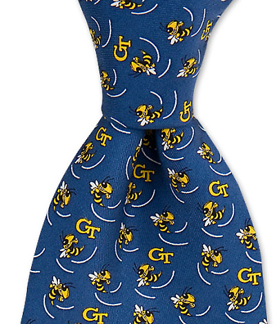 Georgia Tech Yellow Jackets Tie
