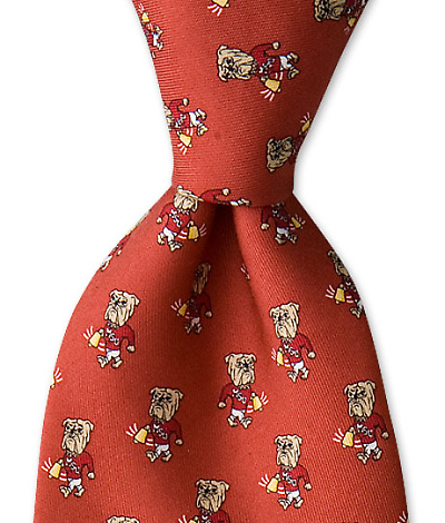 Mississippi State Bulls & Bells Tie
