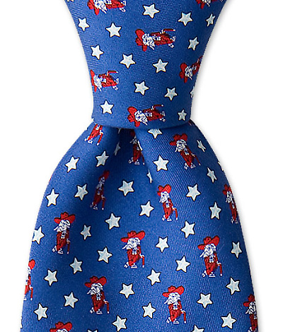 Ole Miss Rebel Stars Tie
