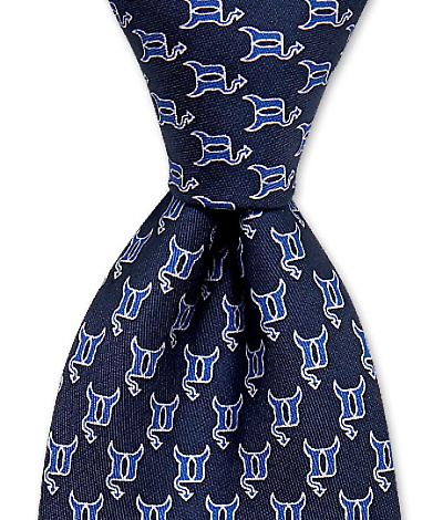 Duke Blue Devil Tie