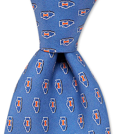 University of Illinois Tie