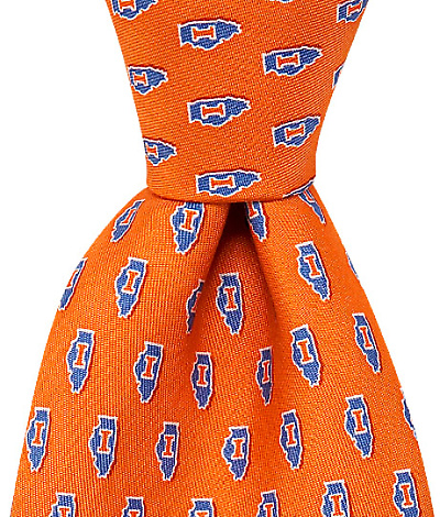 University of Illinois Tie
