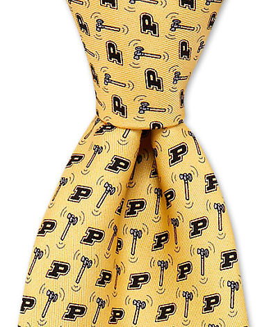 Purdue University Hammers & P's Tie