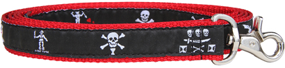 Pirate Flags (Midnight) Dog Leash