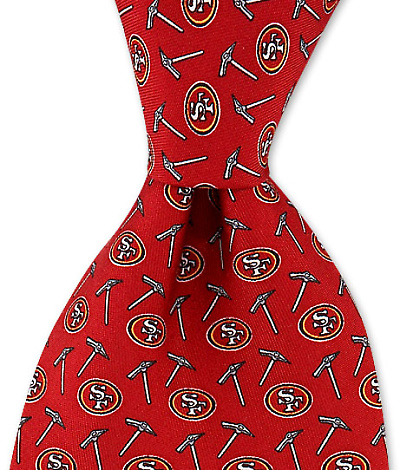 San Francisco 49ers Tie