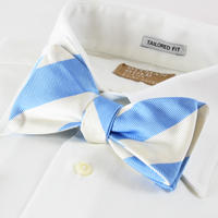 Classic University Stripe Bow