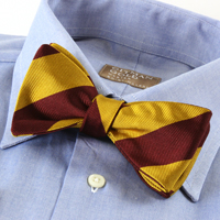 Classic University Stripe Bow