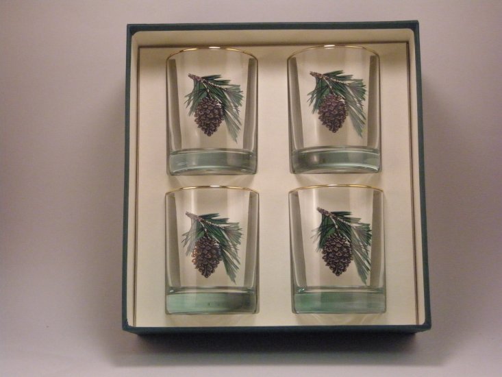 Pine Cone, Double Old Fashioned, gift boxed - Click Image to Close