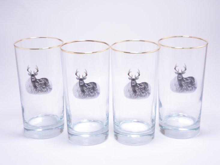 Deer, Highball, 13oz, gift boxed - Click Image to Close
