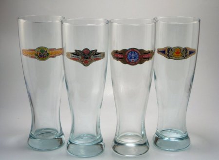 Cigar 16oz Pilsner Beer Glasses