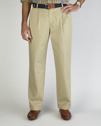 Island Twill Pleated Parker Pants