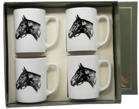 Seabiscuit, Porcelian Mugs, 10oz, gift boxed