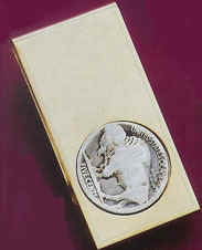 Buffalo Nickle money clip.jpg (17045 bytes)