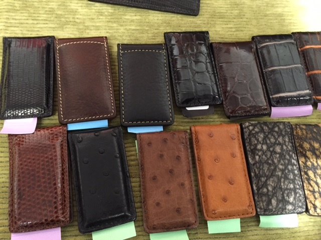 Torino Exotic Wallets from Dann Clothing, Alligator, Lizard