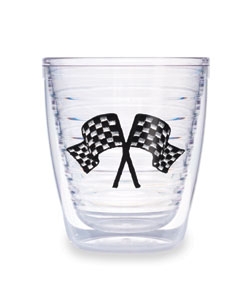 RACING FLAG 12 OZ TUMBLER SET Tumbler