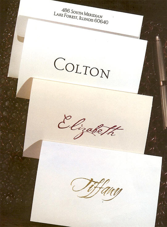 Personalized Papers from Dann - Fold Notes Home