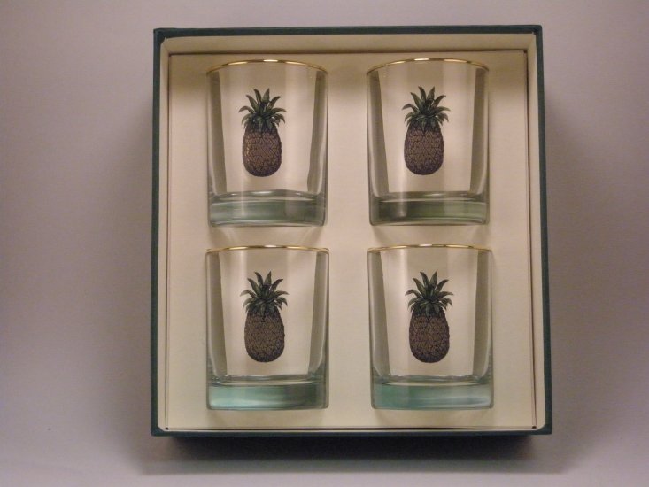Pineapple, Double Old Fashioned, gift boxed - Click Image to Close
