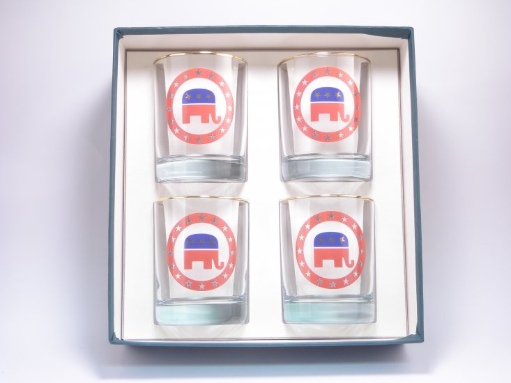 Republican, Double Old Fashioned, gift boxed - Click Image to Close