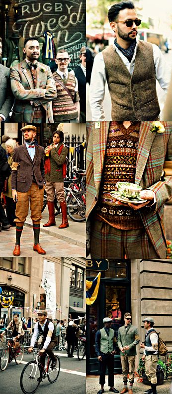 UK Tweed Run Fashion