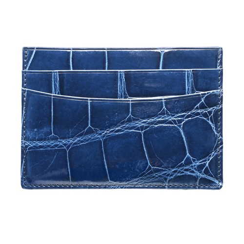 Alligator Slim Card Case Wallet: Available in 9 Colors