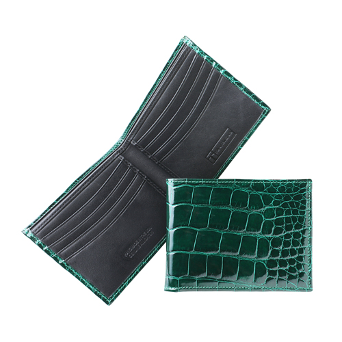 Alligator Double Billfold Wallet: Available in 9 Colors