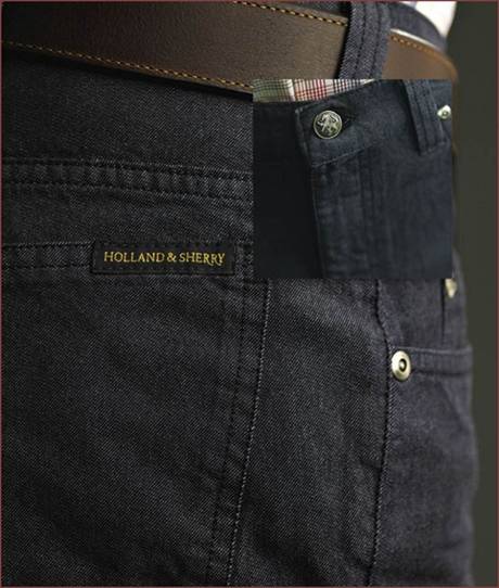 Description: Holland and Sherry Denim Jeans by Corbin