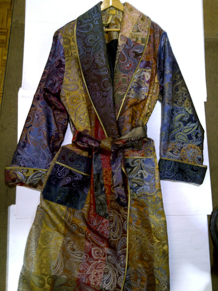 Custom Mens Robes from Dann, Custom Silk