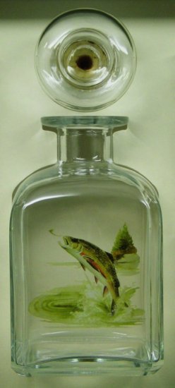 Trout, Decanter, 28oz - Click Image to Close