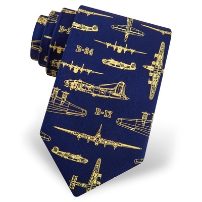 Flying Fortress Tie by Alynn Novelty