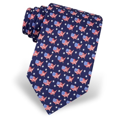 U!S!A! Tie by Alynn Novelty