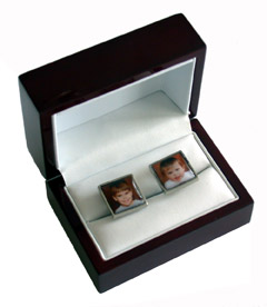 custom photocufflinks packaging