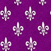 Purple Silk Fleur Crazy