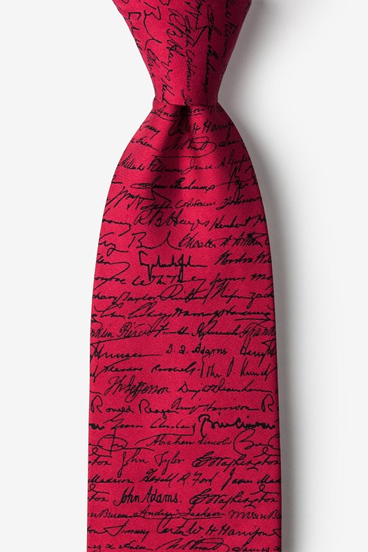 U.S. Presidential Signatures