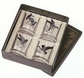 Richard E. Bishop (Pennsylvania, USA) Game Bird Cocktail Glasses Set w –  The Standing Rabbit