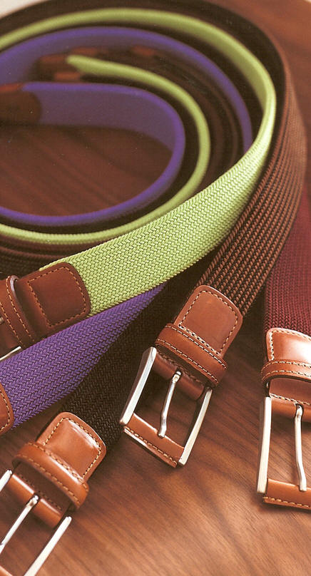 Robert Talbott Monogrammed Belt Collection from Dann, Engraved