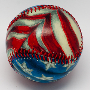 The Stars and Stripes Baseball